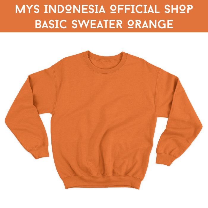 Sweater store orange polos