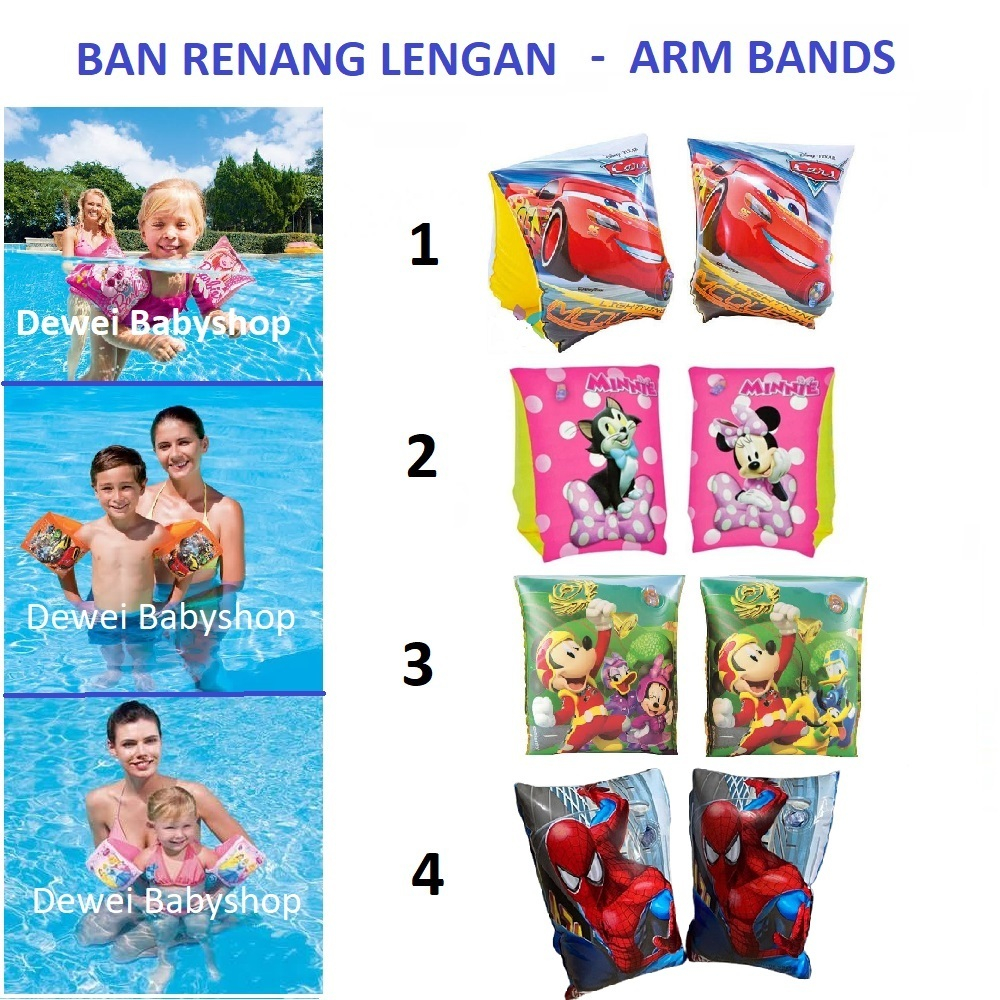 Jual Ban Lengan Berenang Anak ( Swim Arm Bands / Pelampung Renang ...