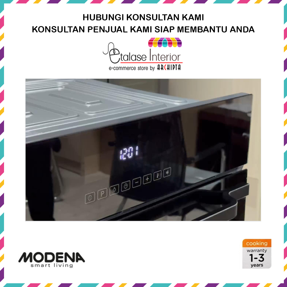 Jual Modena - Multi fungsi Oven Listrik & Air Fryer Tanam BO 1661 HABK ...
