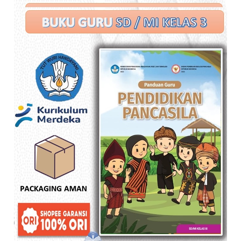 Jual Buku Panduan Guru Kelas 3 SD / MI Kelas III Kurikulum Merdeka ...