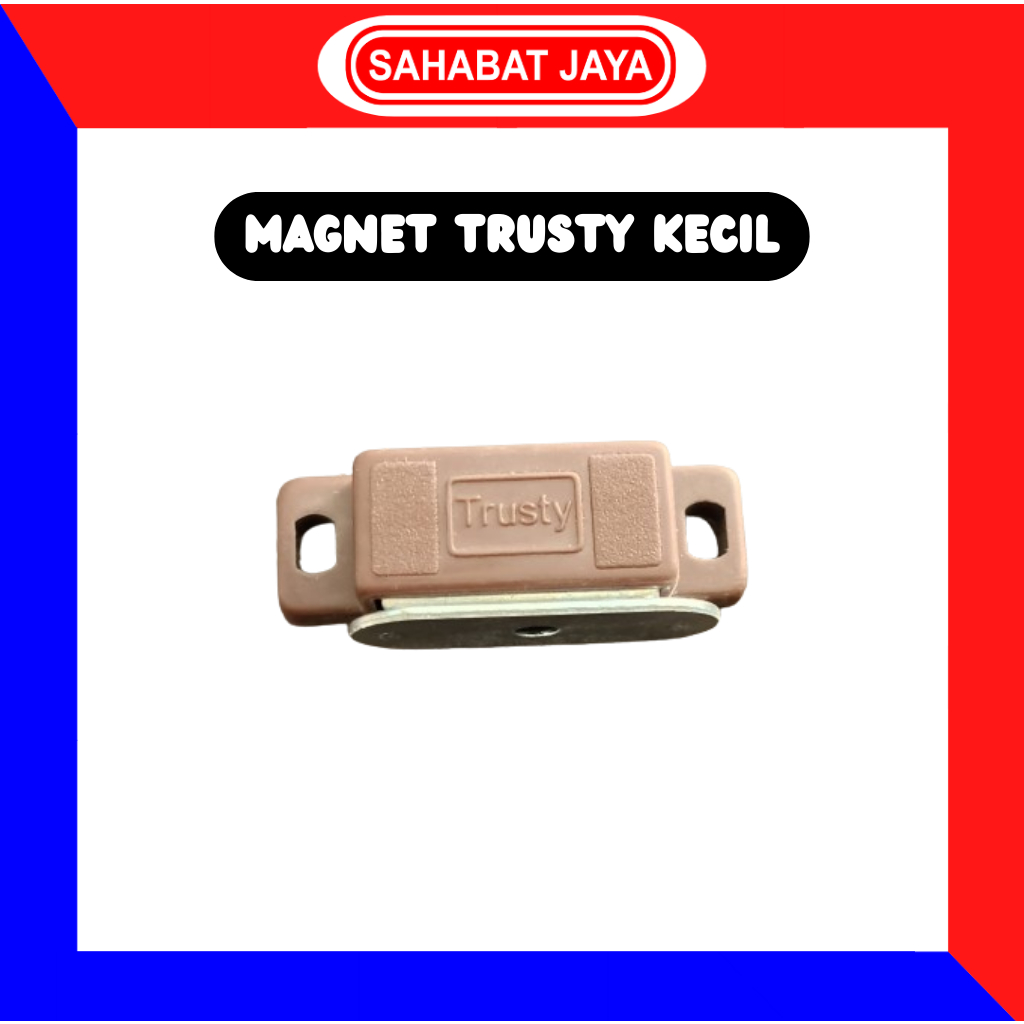 Jual Magnet Magnit Kecil Pintu Lemari Kayu Cokelat Trusty | Shopee ...