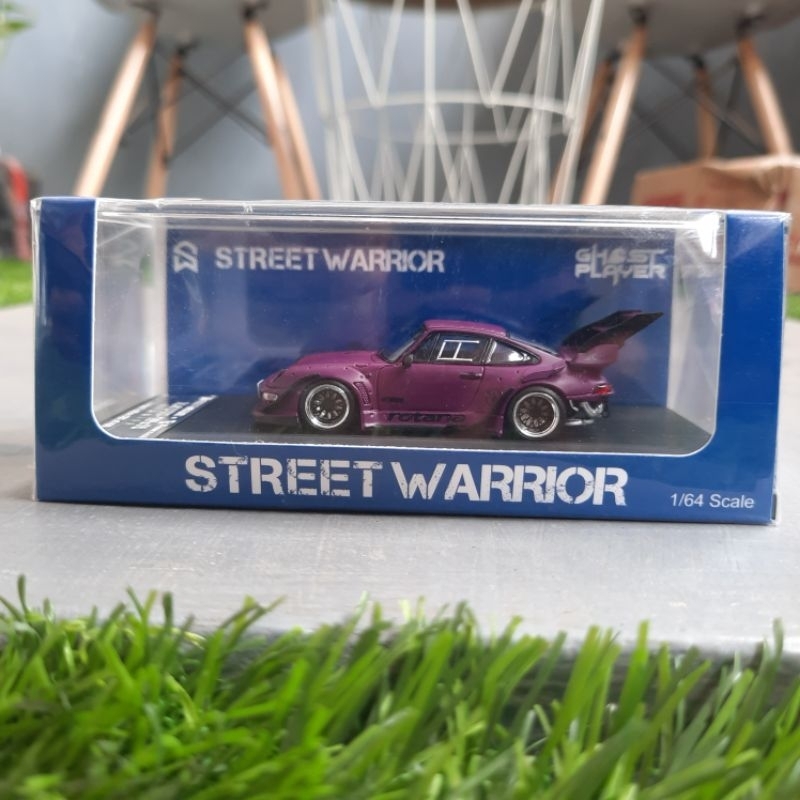 Jual SW x Ghost Player RWB Porsche 993 High & Low Wing Matte Purple ...