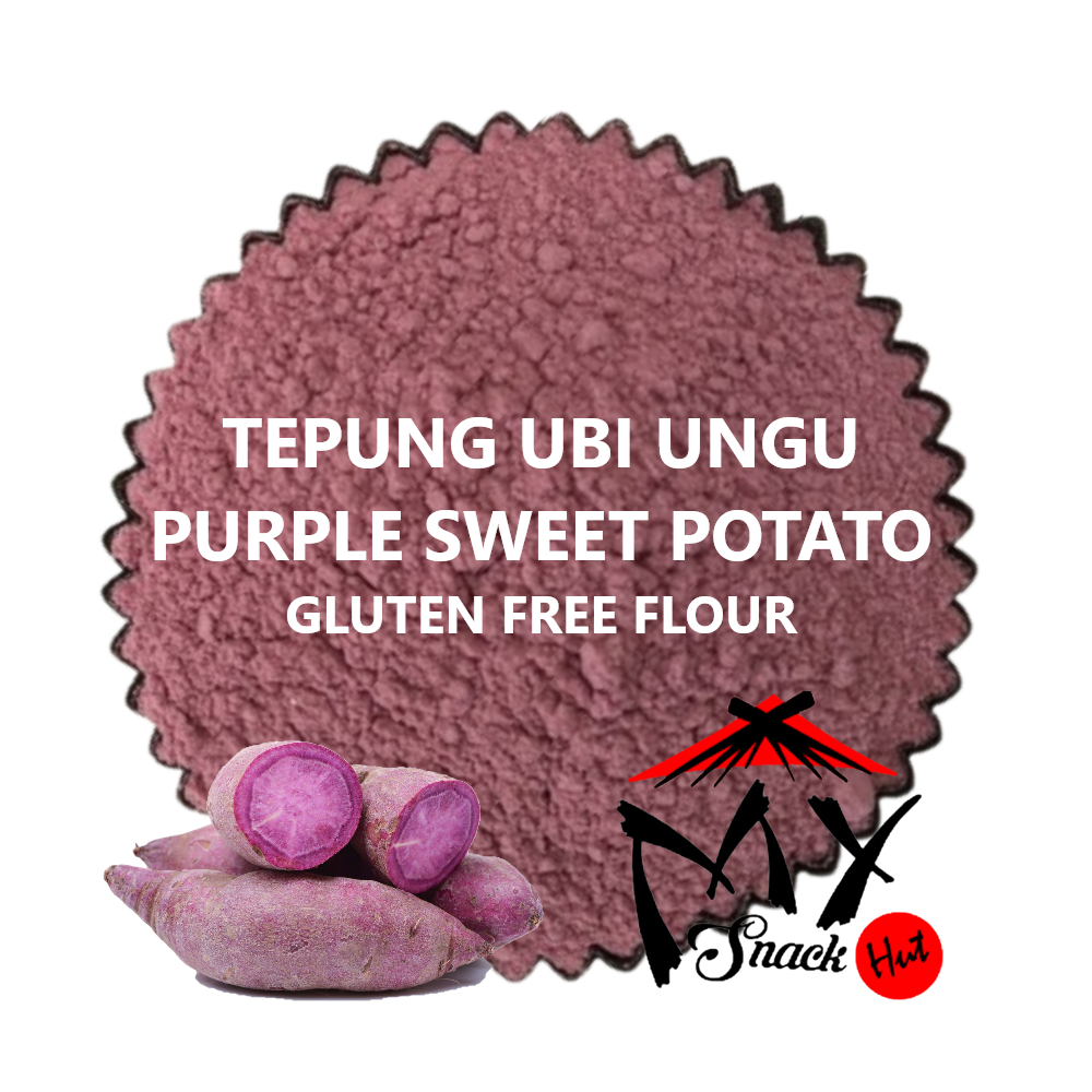 Jual TEPUNG UBI UNGU 50GR BUBUK TELO JALAR PURPLE SWEET POTATO GLUTEN