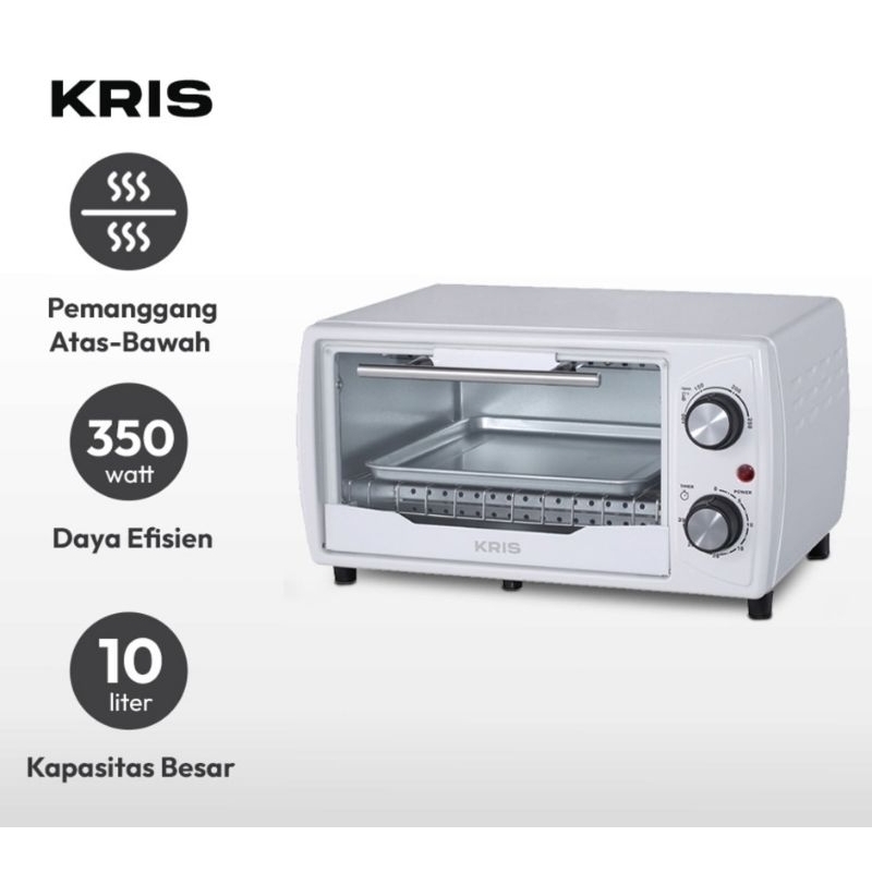 Jual Kris 10 Ltr Oven Toaster 350 Watt | Shopee Indonesia