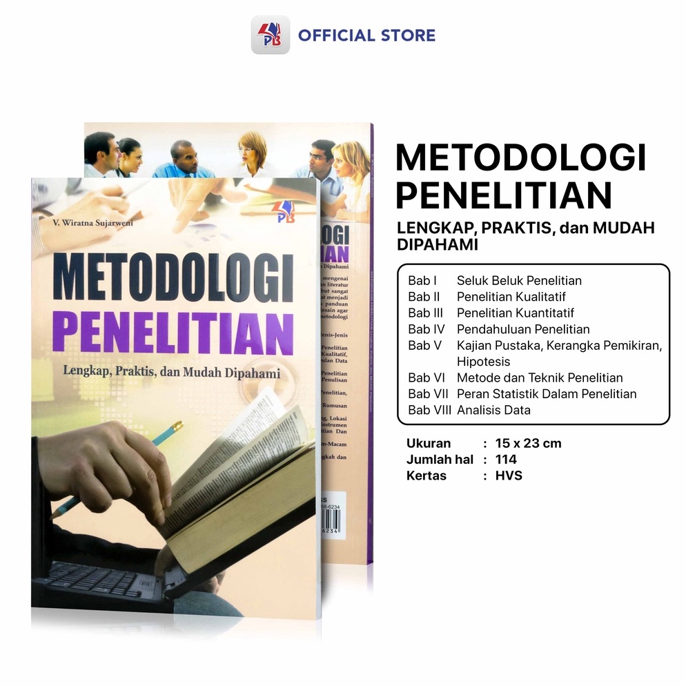 Jual Super Promo Buku Metodologi Penelitian Metode Penelitian Lengkap Praktis Dan Mudah Dipahami