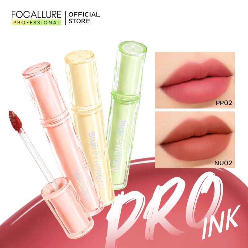 Jual FOCALLURE Proink Watery To Blur Lasting Lip Tint Long Wear