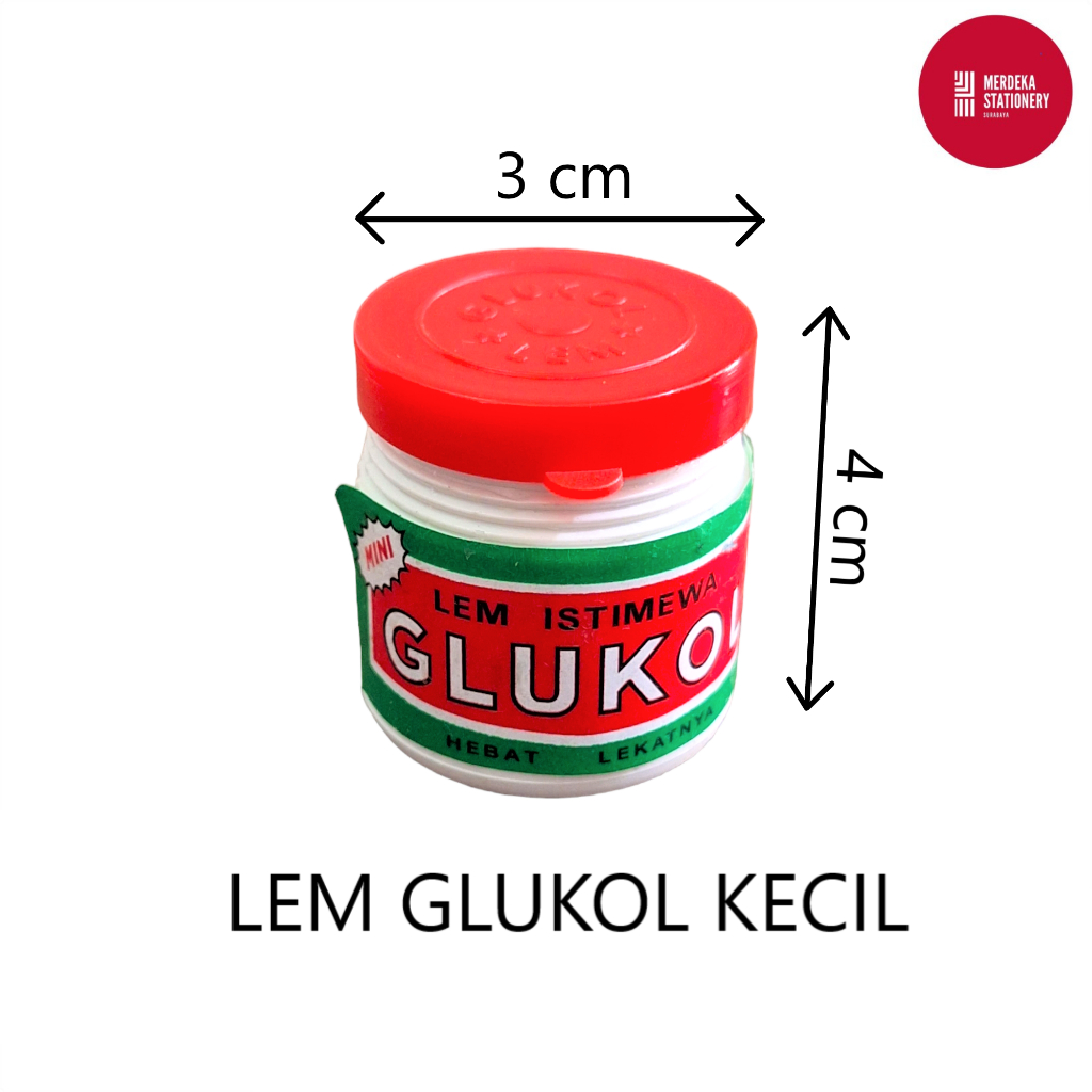 Jual Lem/Lim/Perekat/Glue Colek/Tolet Kertas/Serbaguna Glukol Kecil ...