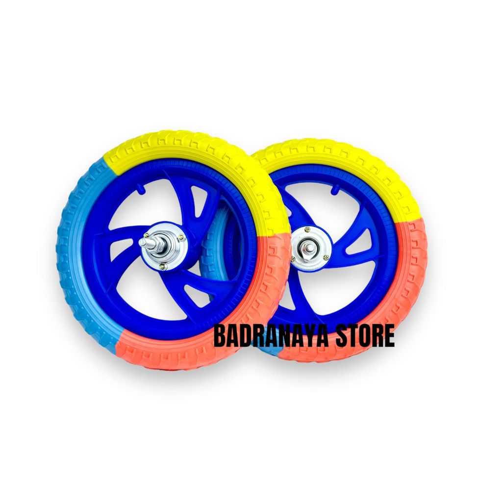 Jual Sepasang (2pcs) Ban Sepeda Anak Mini Ban Busa Ban Eva Roda Mati Uk ...
