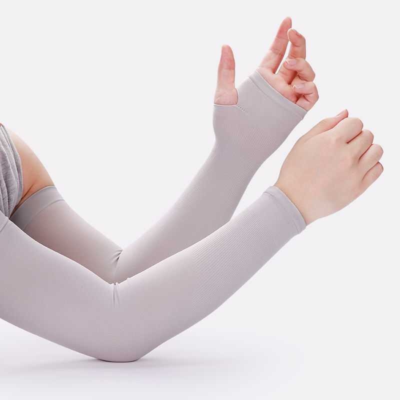 Manset Tangan Polos Pria Wanita Olahraga / Deker Handshock Berkualitas - foto 4