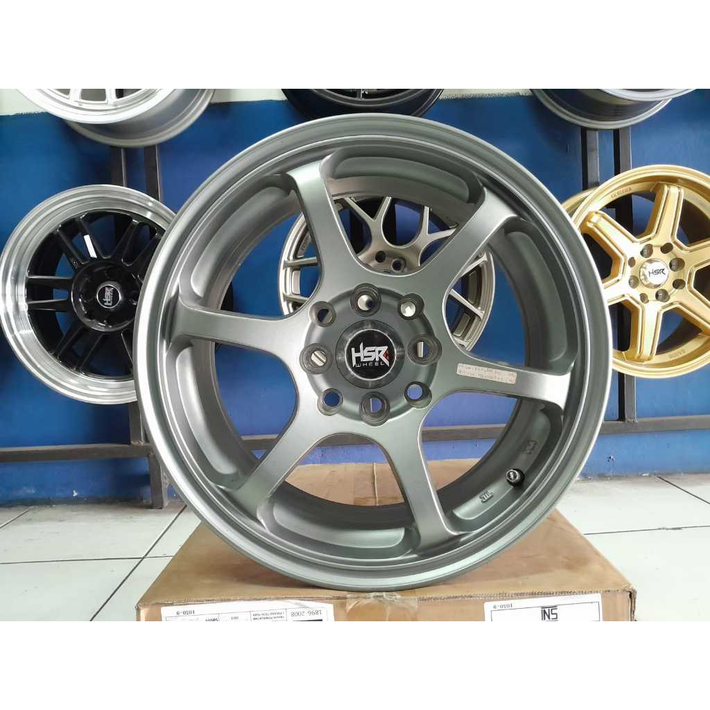 Jual Velg Racing Mobil Ring Hsr Misaki Untuk Brio Go Panca Karimun Dll Shopee Indonesia