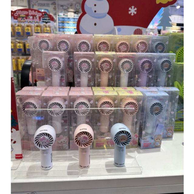 Jual Miniso X Sanrio Mini Fan Kipas Portable Shopee Indonesia