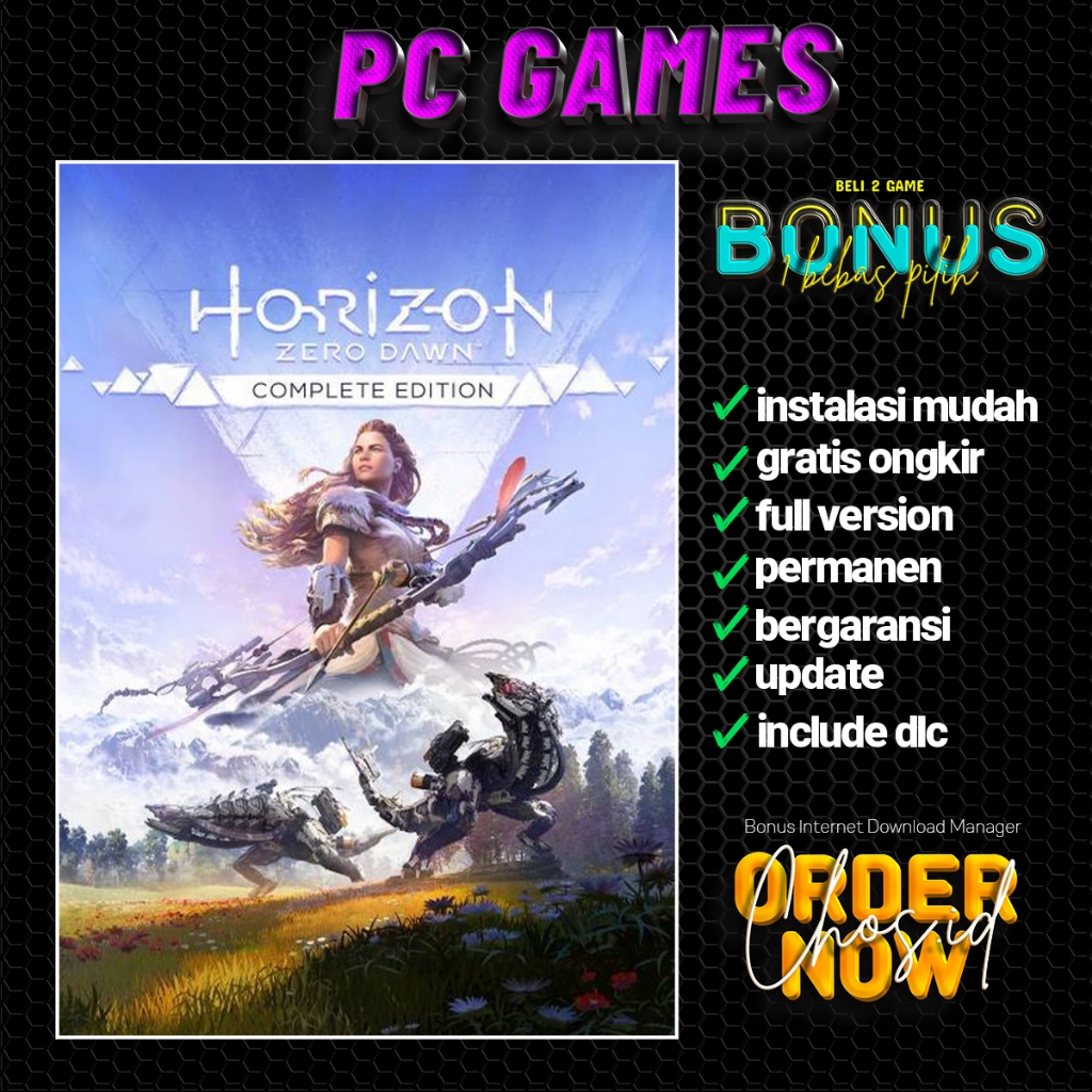 Jual HORIZON ZERO DAWN COMPLETE EDITION | Game PC | Shopee Indonesia