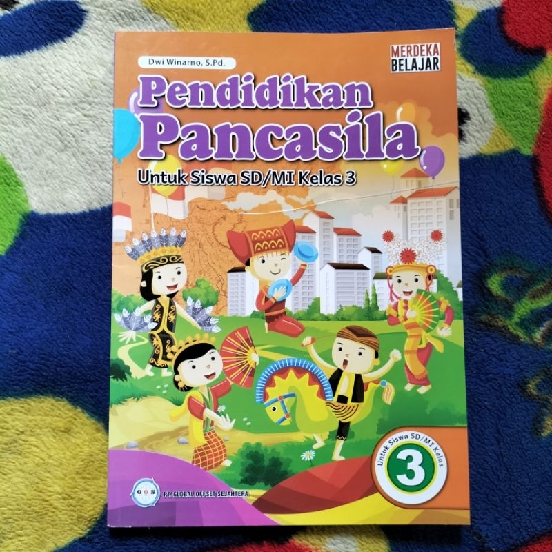 Jual ORIGINAL BUKU PENDIDIKAN PANCASILA KELAS 3 SD/MI KURIKULUM MERDEKA ...