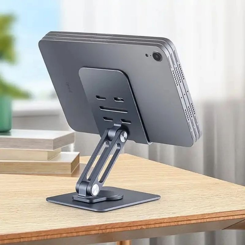 Jual Stand Holder Hp Stand Phone Holder Besi Tablet Desktop Aluminium