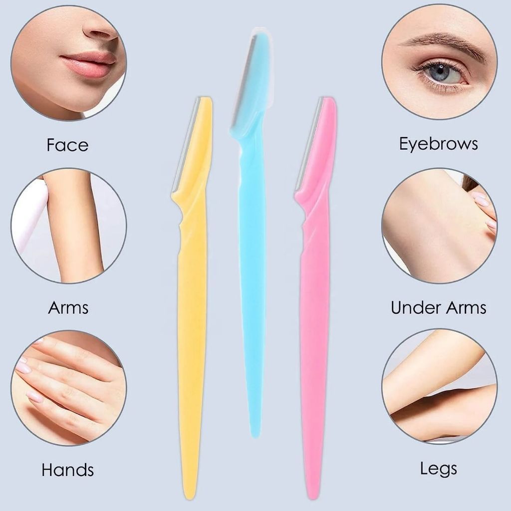 Jual Pisau Cukur Alis Cukuran Alis Cambang Serbaguna Eyebrow Razor ...