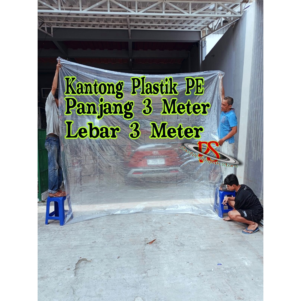 Jual Plastik Bening 250 x 250 Cm Cm / Plastik Pembungkus Kasur 200 Cm ...