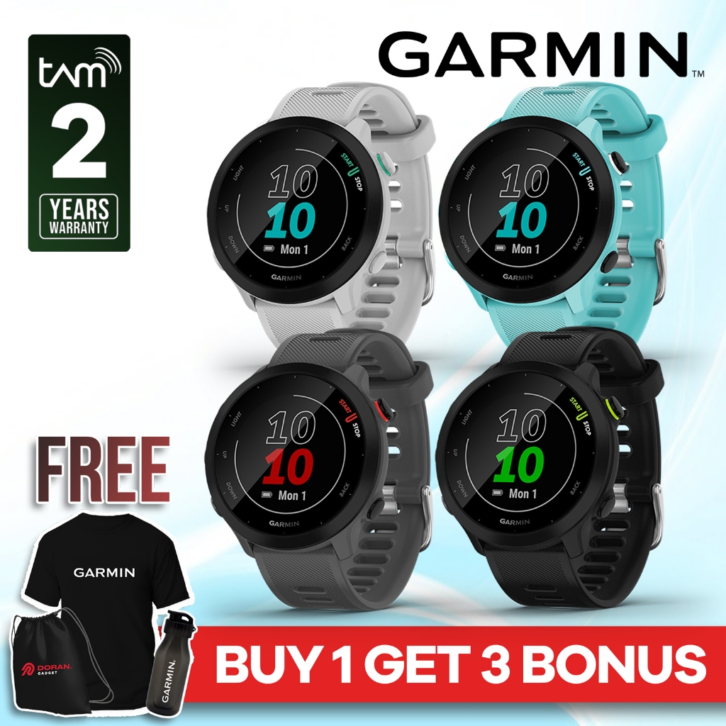 Jual Garmin Forerunner 55 | FR 55 Original Garansi Resmi TAM 2 Tahun ...