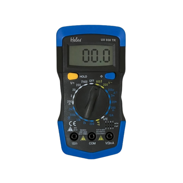 Jual Multitester HELES UX938 TR Digital Buzzer / Avometer / Multimeter ...