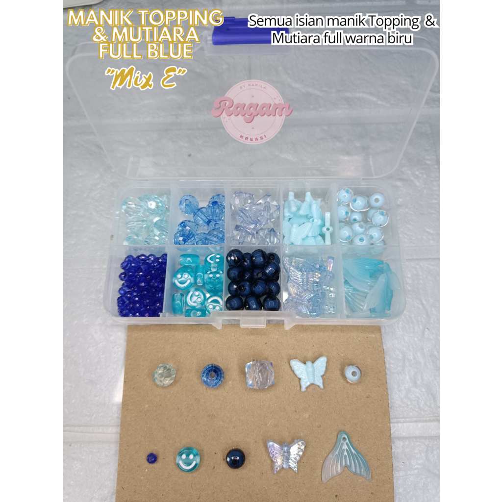 Jual PAKET DIY SET MERONCE MANIK PREMIUM / MANIK MANIK CAMPUR / MANIK ...