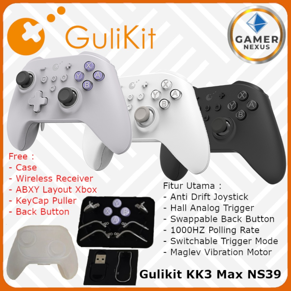 Jual Gulikit KingKong 3 KK3 MAX Wireless Controller Gamepad PC Android ...