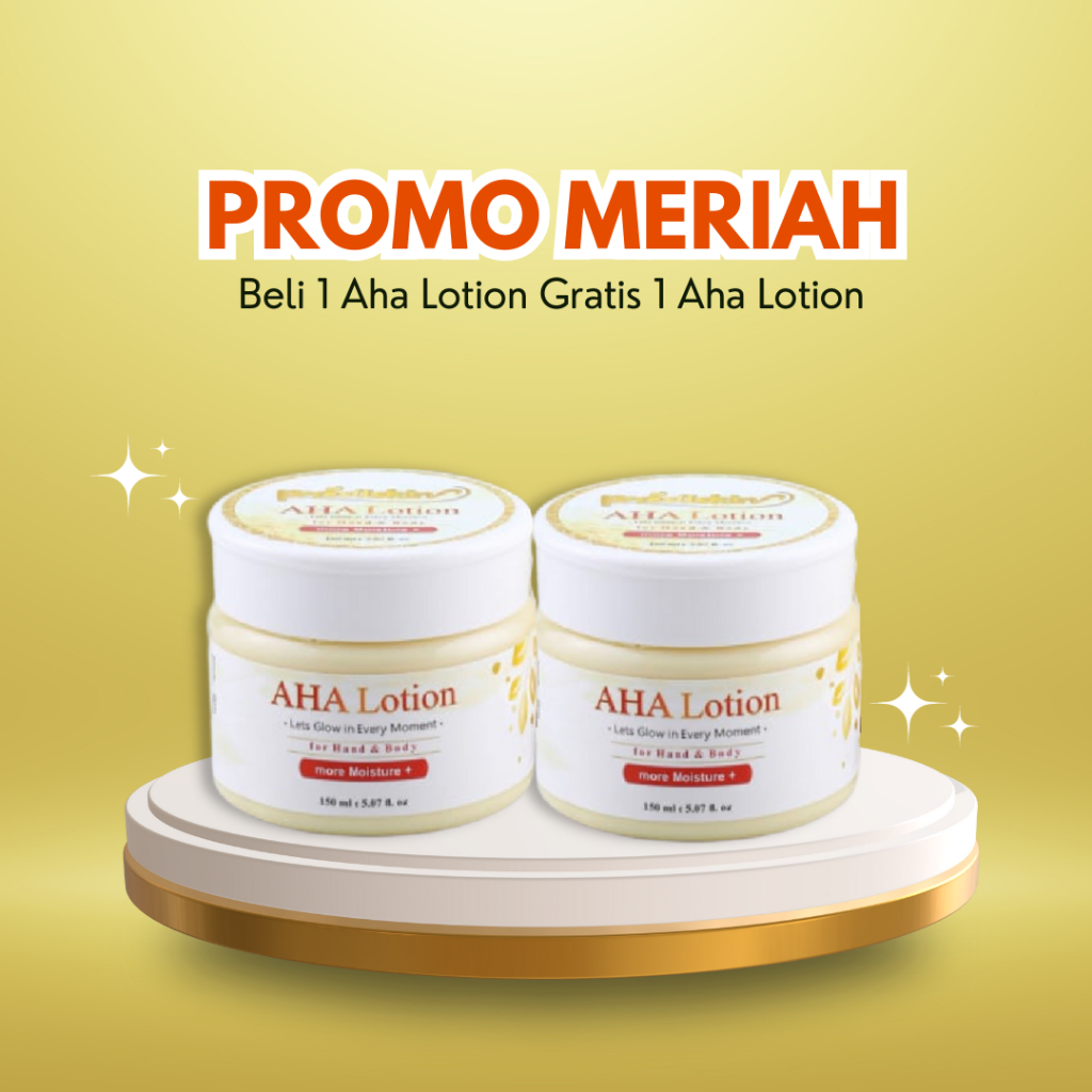 Jual Presli Skin AHA Body Lotion(1ahalotion + gratis 1 Aha Lotion ...