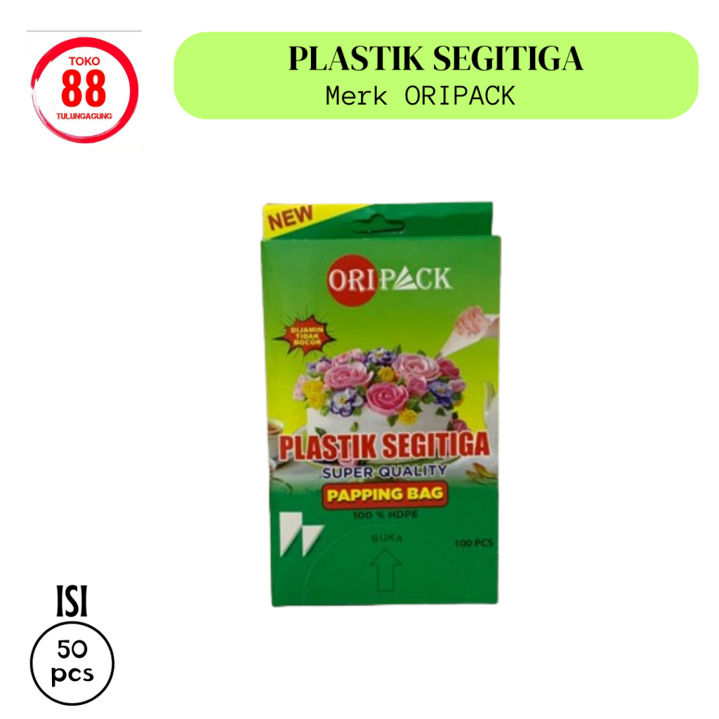 Jual PLASTIK SEGITIGA ORIPACK | Shopee Indonesia