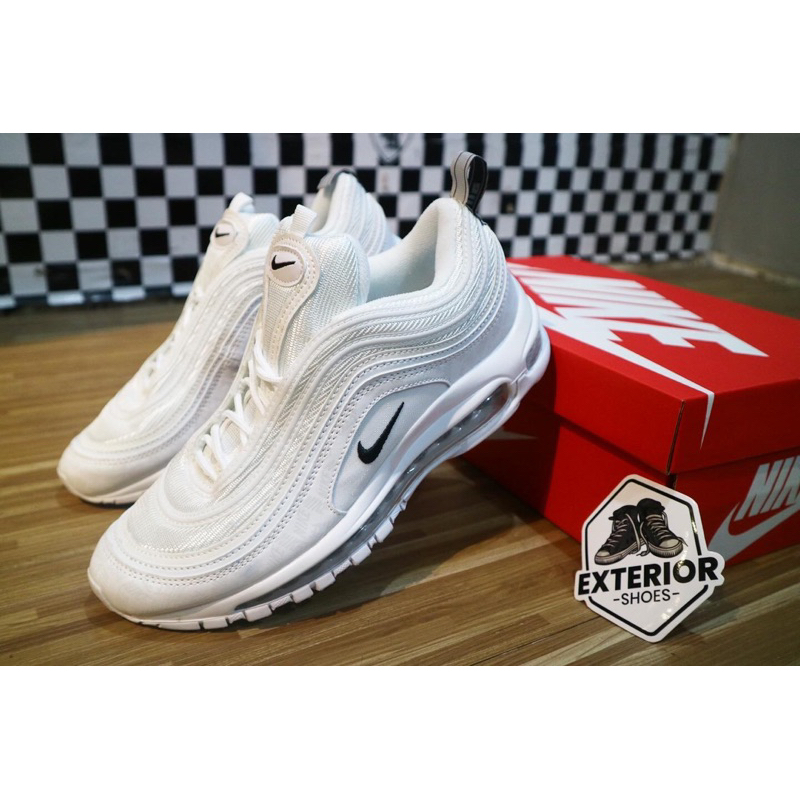 Sepatu N ke Air Max 97 Full white Full Print