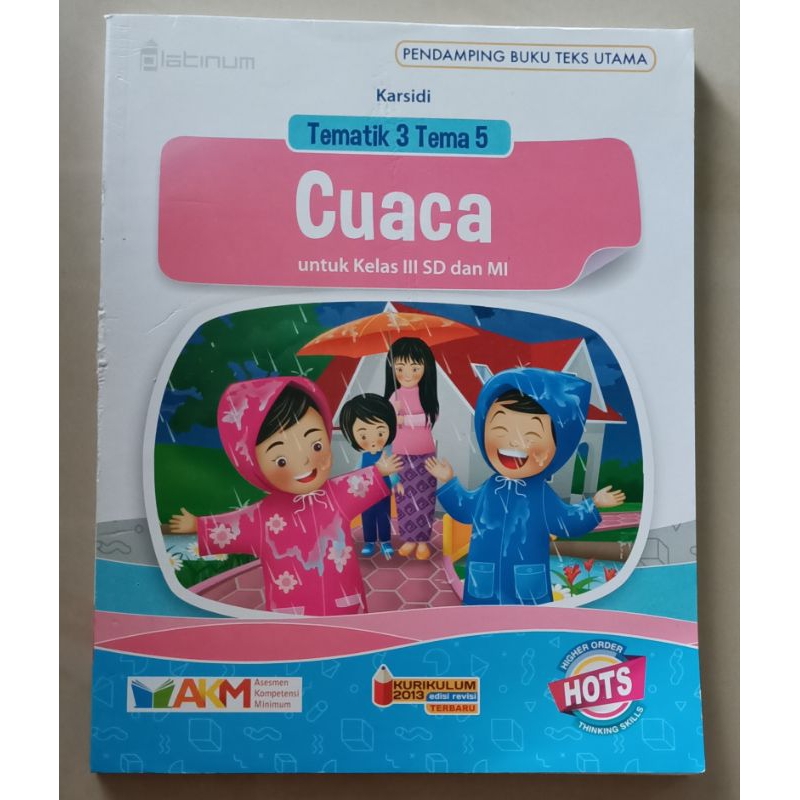Jual BUKU PLATINUM TEMATIK SD/MI KELAS 3 KURIKULUM 2013 EDISI REVISI ...