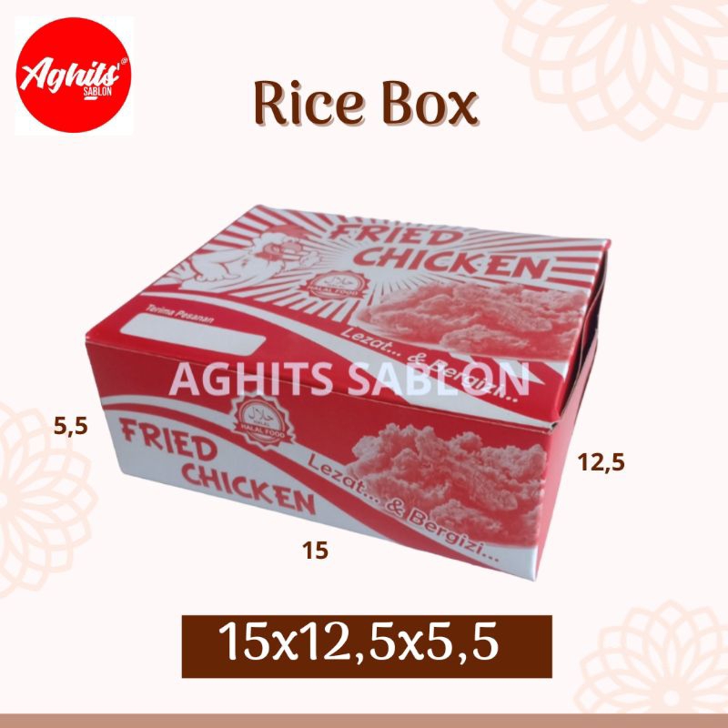Jual Rice Box 15x12,5x5,5 | Shopee Indonesia
