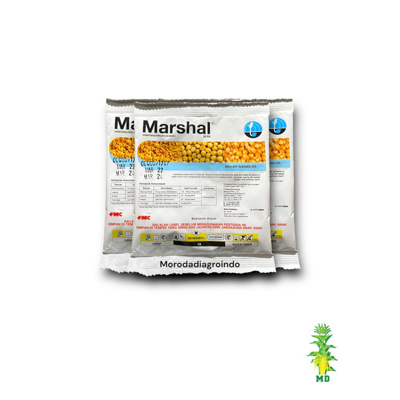 Jual Marshal 25DS 25 Gr Insektisida Perlakuan Benih | Shopee Indonesia
