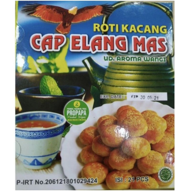Jual Roti Kacang Tau Sa Pia Elang Mas Oleh Oleh Khas Medan | Shopee ...