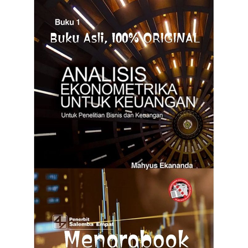 Jual Analisis Ekonometrika Untuk Keuangan Buku 1 - Mahyus Ekananda ...