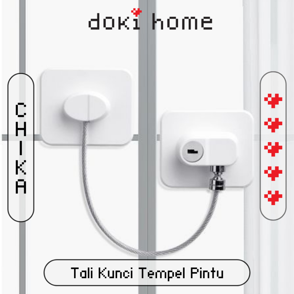 Jual DOKI CHIKA Child Proof Lock Pintu Kulkas Praktis Baby Proof Lock