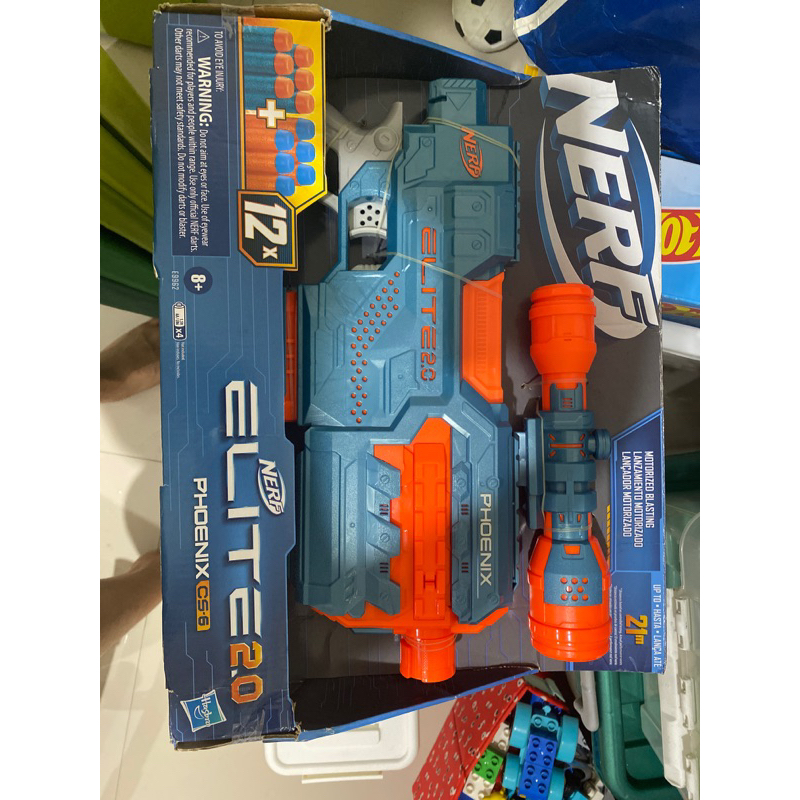 Jual Nerf Elite 2.0 Phoenix CS6 Motorized blaster Shopee Indonesia