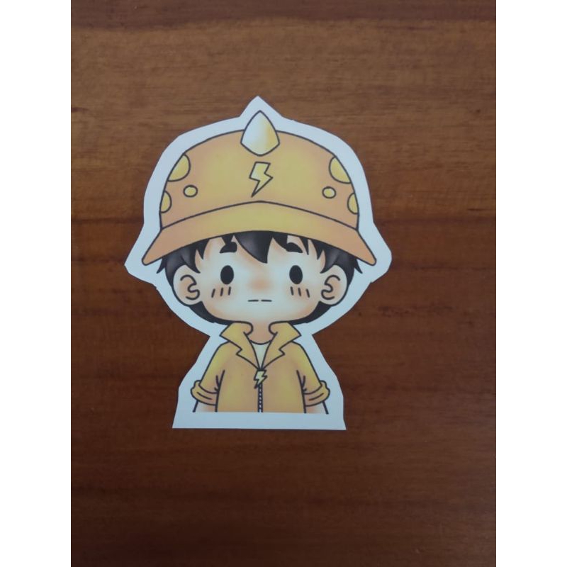 Jual AESTHETIC JOURNALING STICKER || Boboiboy Elemental level 1 Die Cut ...