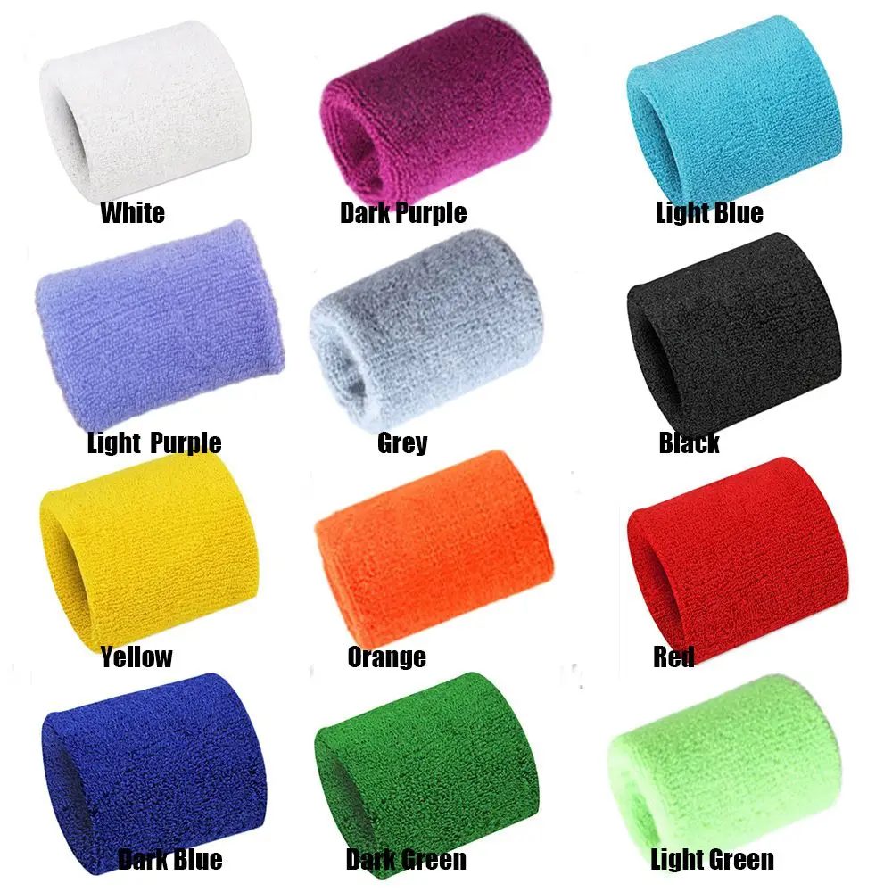 Jual WRISTBAND OLAHRAGA HANDUK TEBAL HANDBAND PELINDUNG LENGAN OLAHRAGA ...