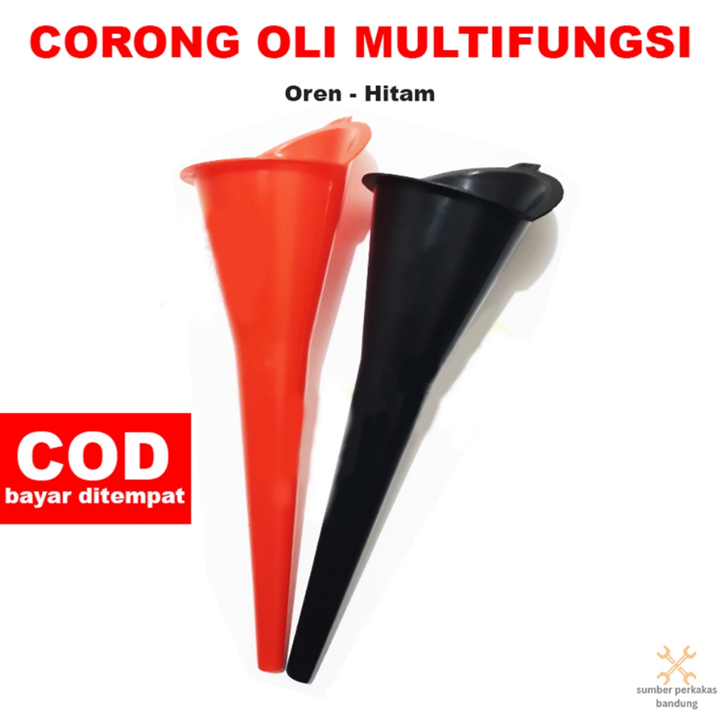 Jual Corong Panjang Oli Minyak Air Bensin Radiator Plastik Serbaguna ...