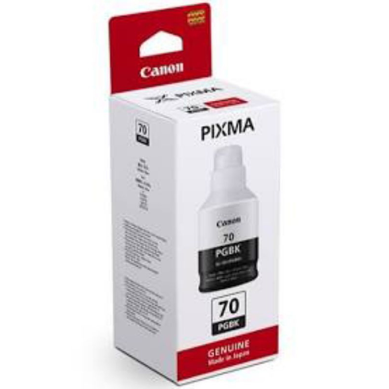 Jual Tinta Canon GI-70 GI70 PGBK Black Original Ink Bottle | Shopee ...