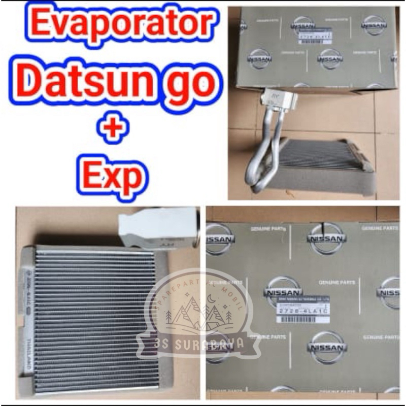 Jual Evaporator Datsun Go + ekspansi Original (Baru/New) Ac Mobil
