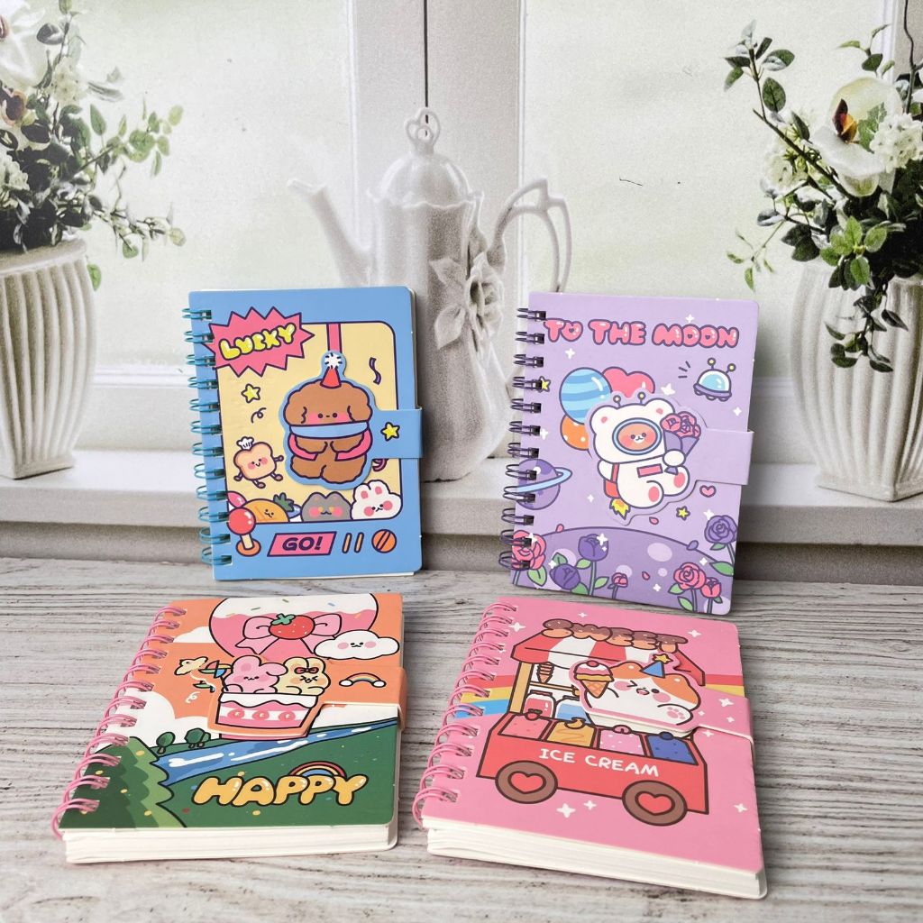 Jual BUKU BINDER MINI A7 KARAKTER PREMIUM BK-1077 buku catatan kecil ...