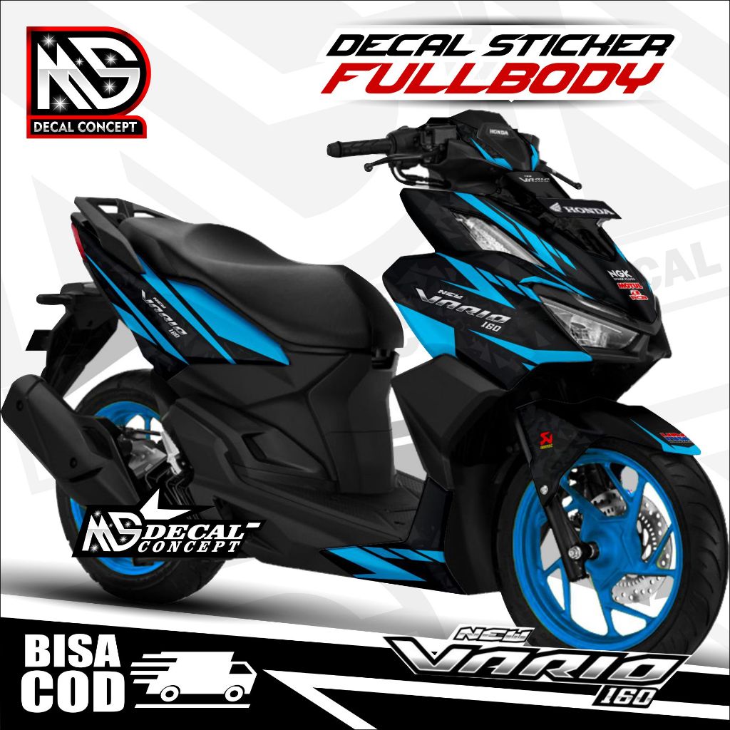 Jual Stiker Decal Vario Racing Fullbody Decal Vario New Stiker Honda Vario Decal