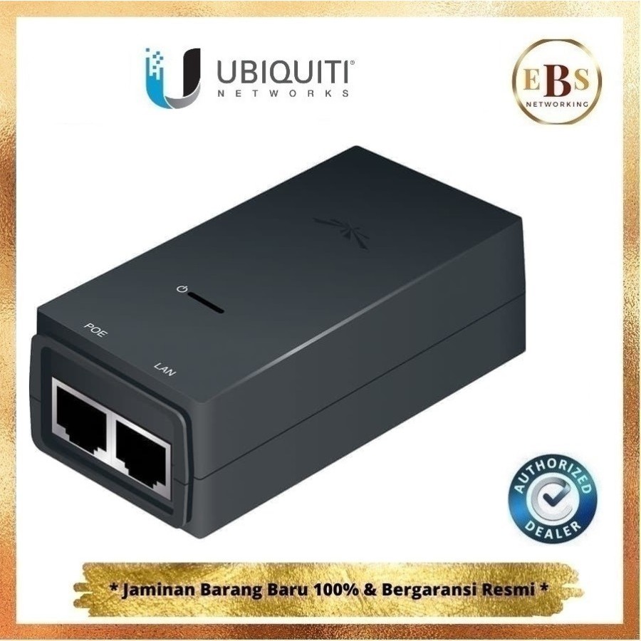 Jual UBNT UBIQUITI POE-24-12W / POE 24V 0.5A POE Adaptor | Shopee Indonesia