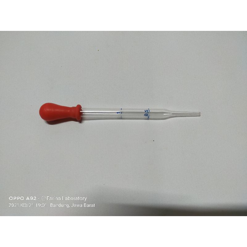 Jual Pipet Tetes Skala-Dropping Pipette 1ml Pyrex | Shopee Indonesia
