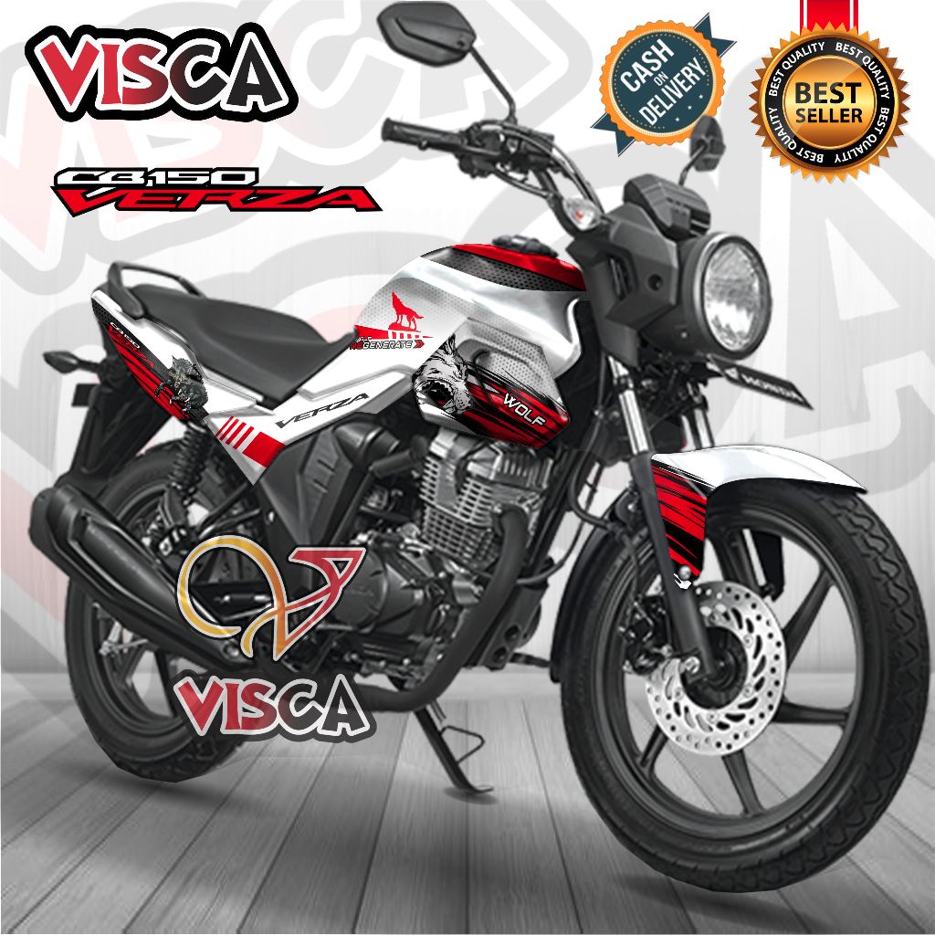 Jual Decal Cb Verza Full Body Variasi Stiker Cb Verza Full Body Variasi Striping Verza