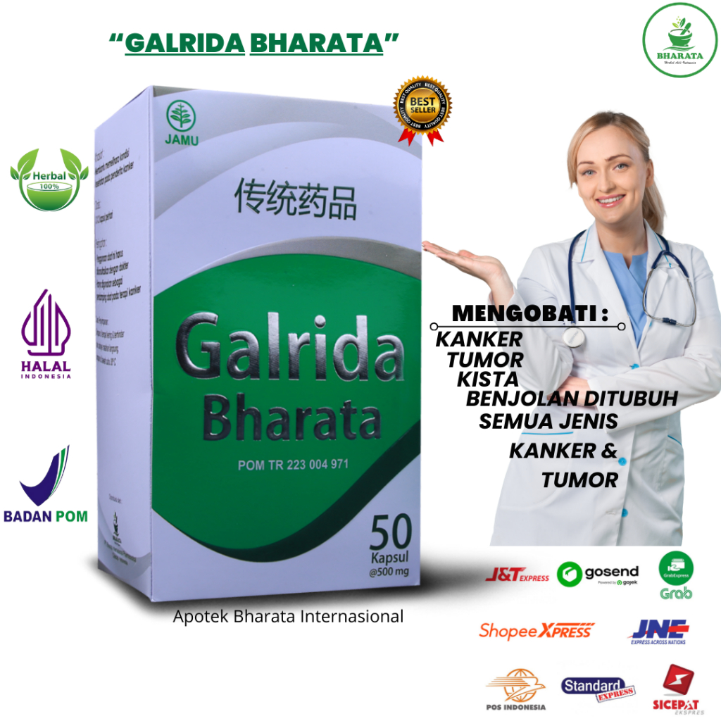 Obat Kanker & Obat Tumor Payudara, Servik - Herbal Benjolan Tiroid | Galrida Bharata Herbal Asli
