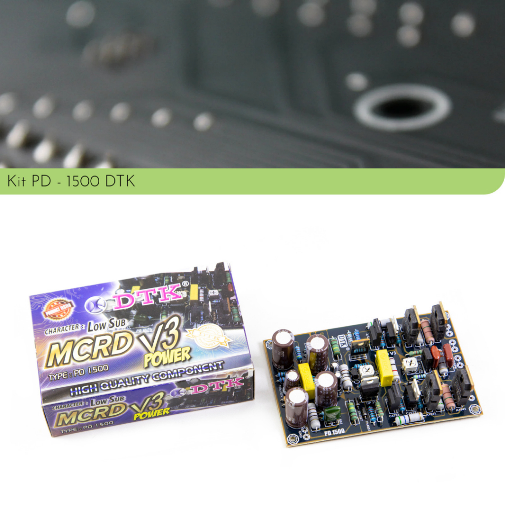 Jual Kit Rakitan MCRD V3 Driver Mono PD 1500 low sub DTK | Shopee Indonesia