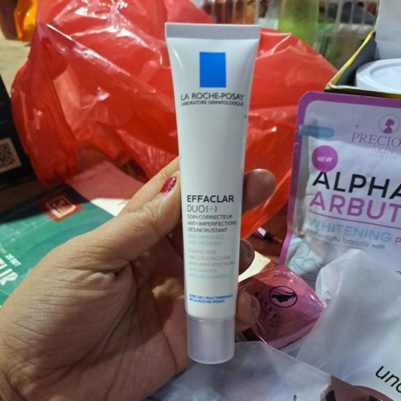 Jual LA ROCHE-POSAY EFFACLAR DUO+ 40ML/Effaclar K(+) | Shopee Indonesia