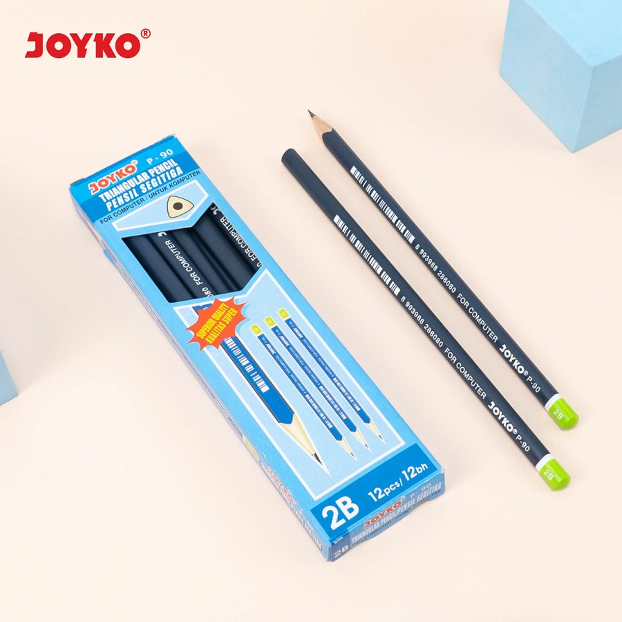 Jual Pencil Pensil Joyko P 90 2b 1 Box 12 Pcs Shopee Indonesia