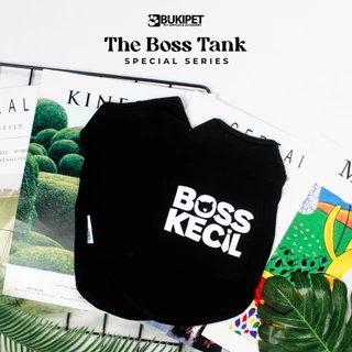 Baju Kucing Anjing Cowok Cewek Lucu Bulu Kecil - Bukipet The Boss Tank