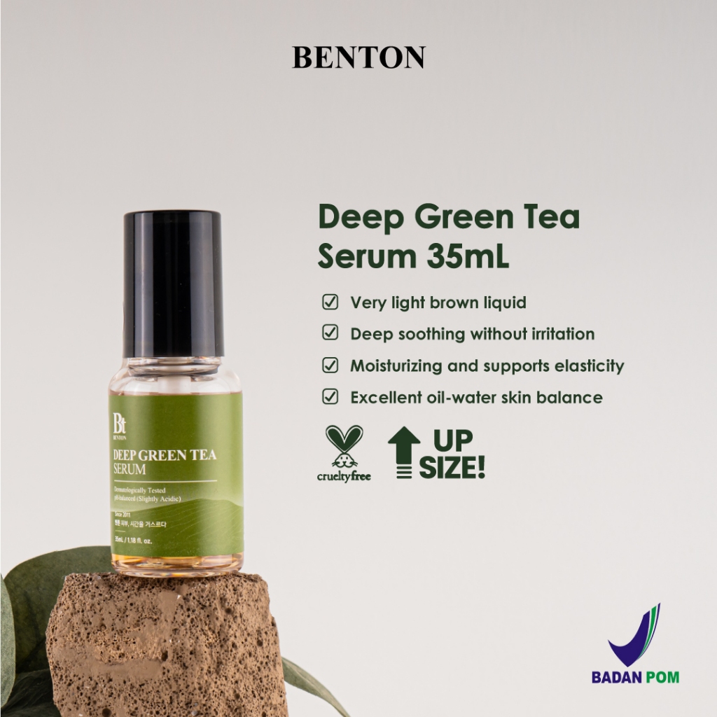 Jual Benton Deep Green Tea Serum [Oily and Acne Skin Hydrating Serum